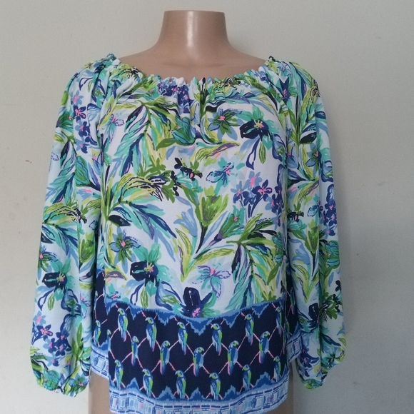 Lilly Pulitzer blouse - Picture 1 of 5